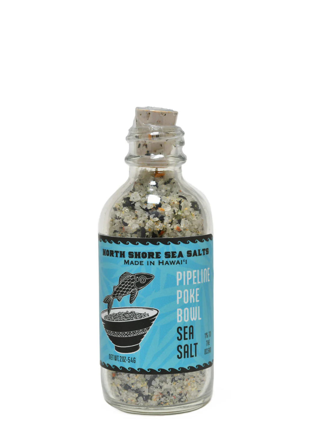 Mini Pipeline Poke Bowl 100% Pure Hawaiian Sea Salt