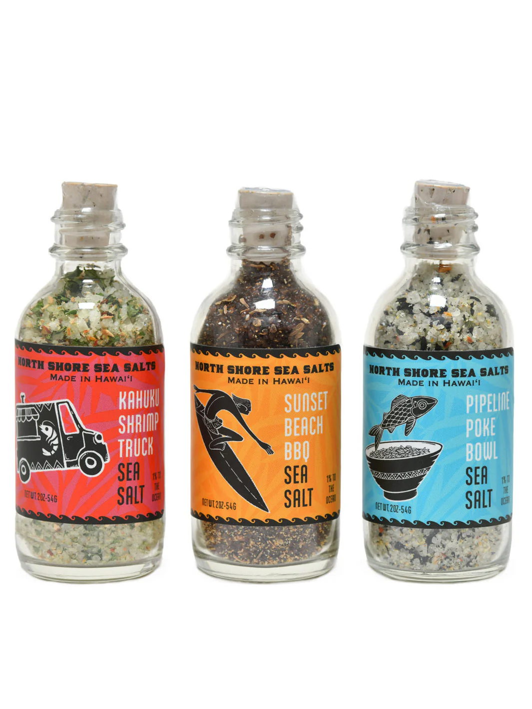 North Shore Hawaiian Sea Salt Sampler Box - Image 4